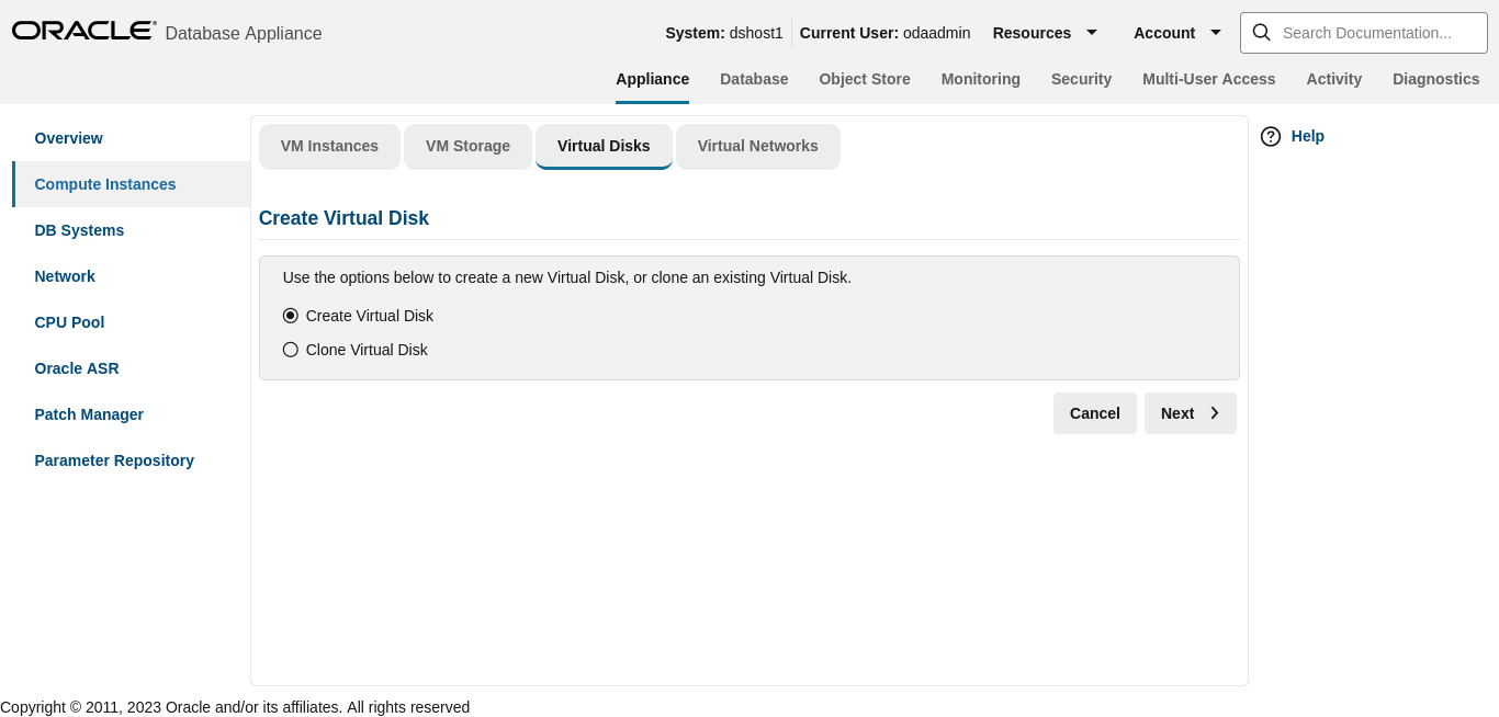 Description of bui_vdisk_select_option.png follows