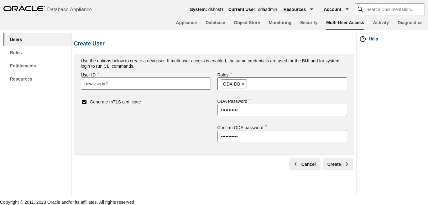 Description of bui_oma_create_user.png follows Description of bui_oma_create_user.png follows