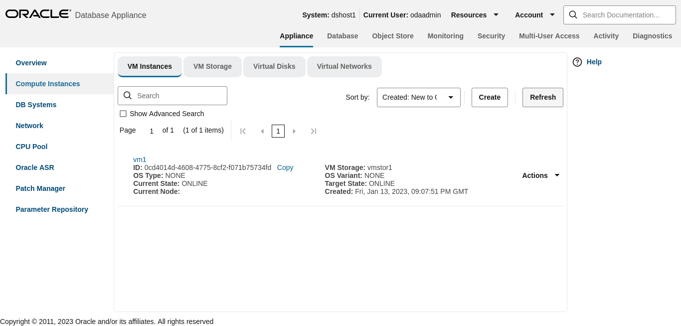 Description of bui_vm_created_successfully.png follows Description of bui_vm_created_successfully.png follows