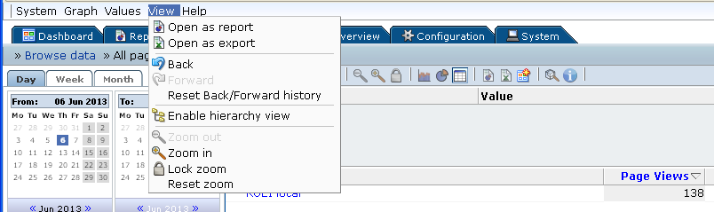 enable hierarchy view from the menu enable hierarchy view from the menu