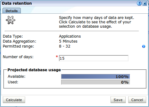 specifying a policy using the details tab specifying a policy using the details tab