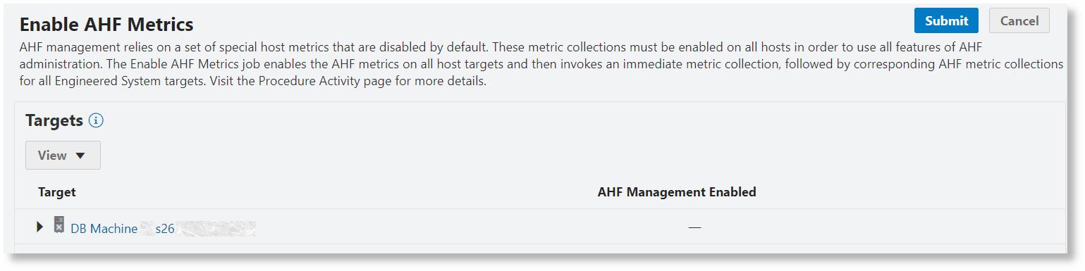 Enabling Required Metrics