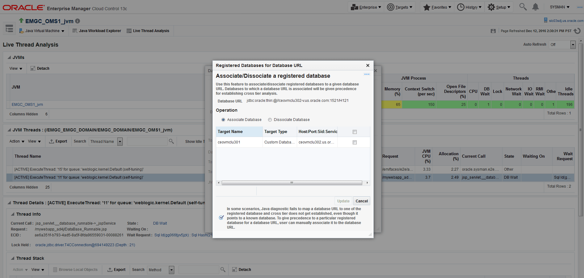 Associate database Associate database