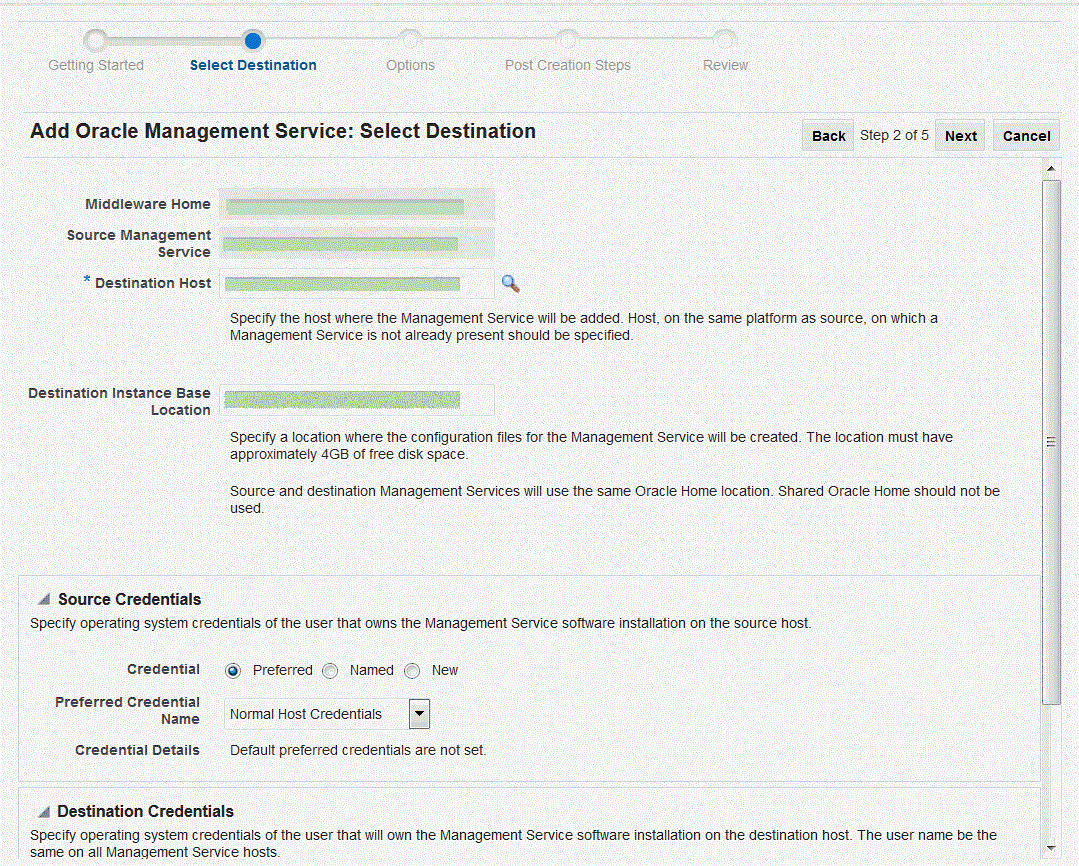 Add Management Service Deployment Procedure Add Management Service Deployment Procedure