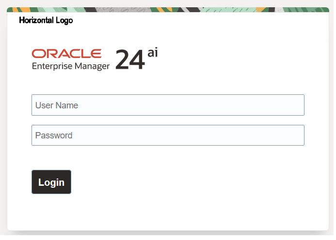 Modify the horizontal logo image to accommodate the allocated space Modify the horizontal logo image to accommodate the allocated space