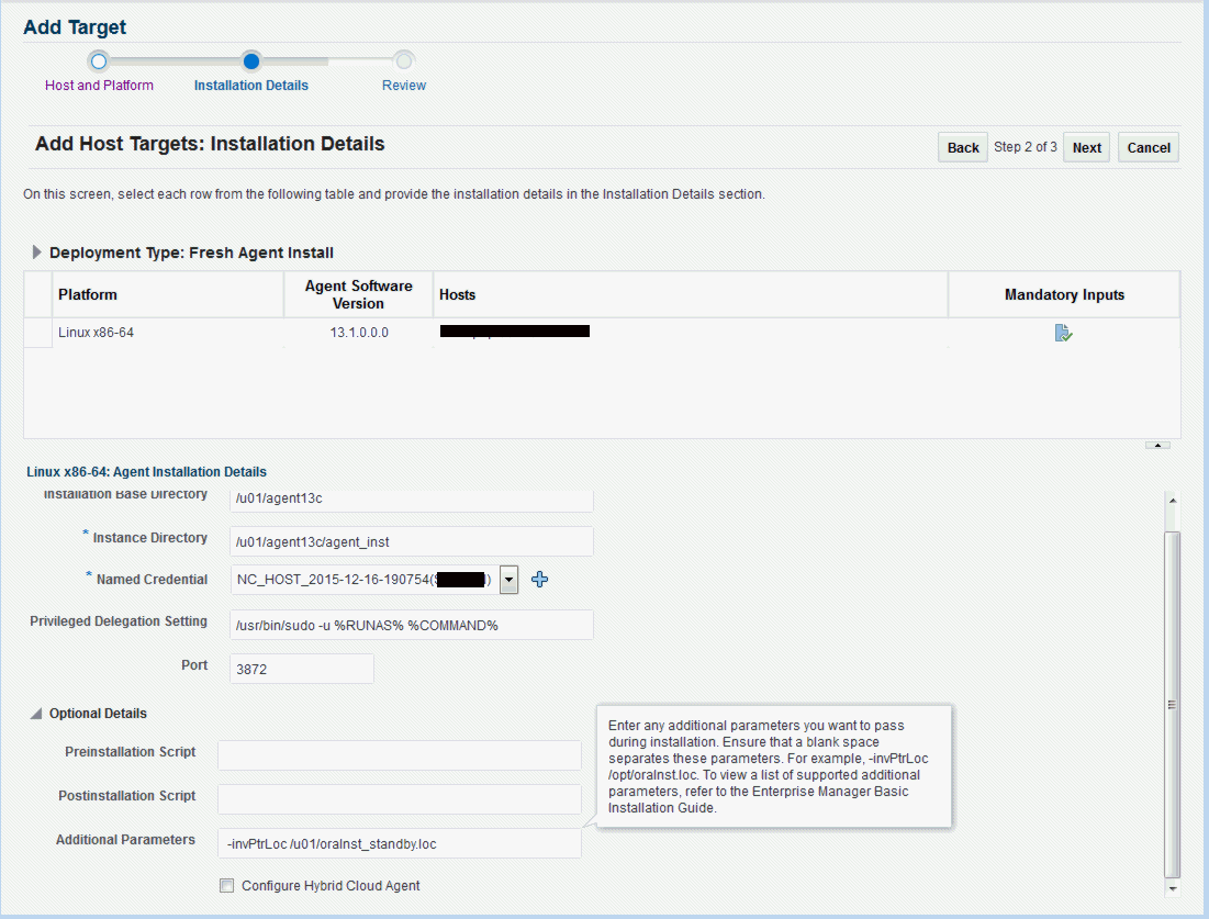 monitoring a standby oms monitoring a standby oms