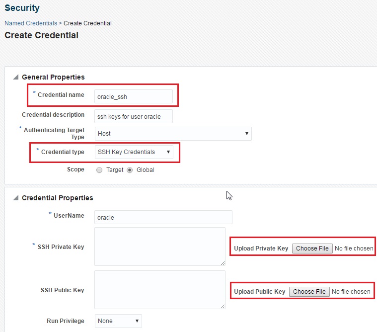Security Wizard to upload SSH keys to Enterprise Manager Security Wizard to upload SSH keys to Enterprise Manager