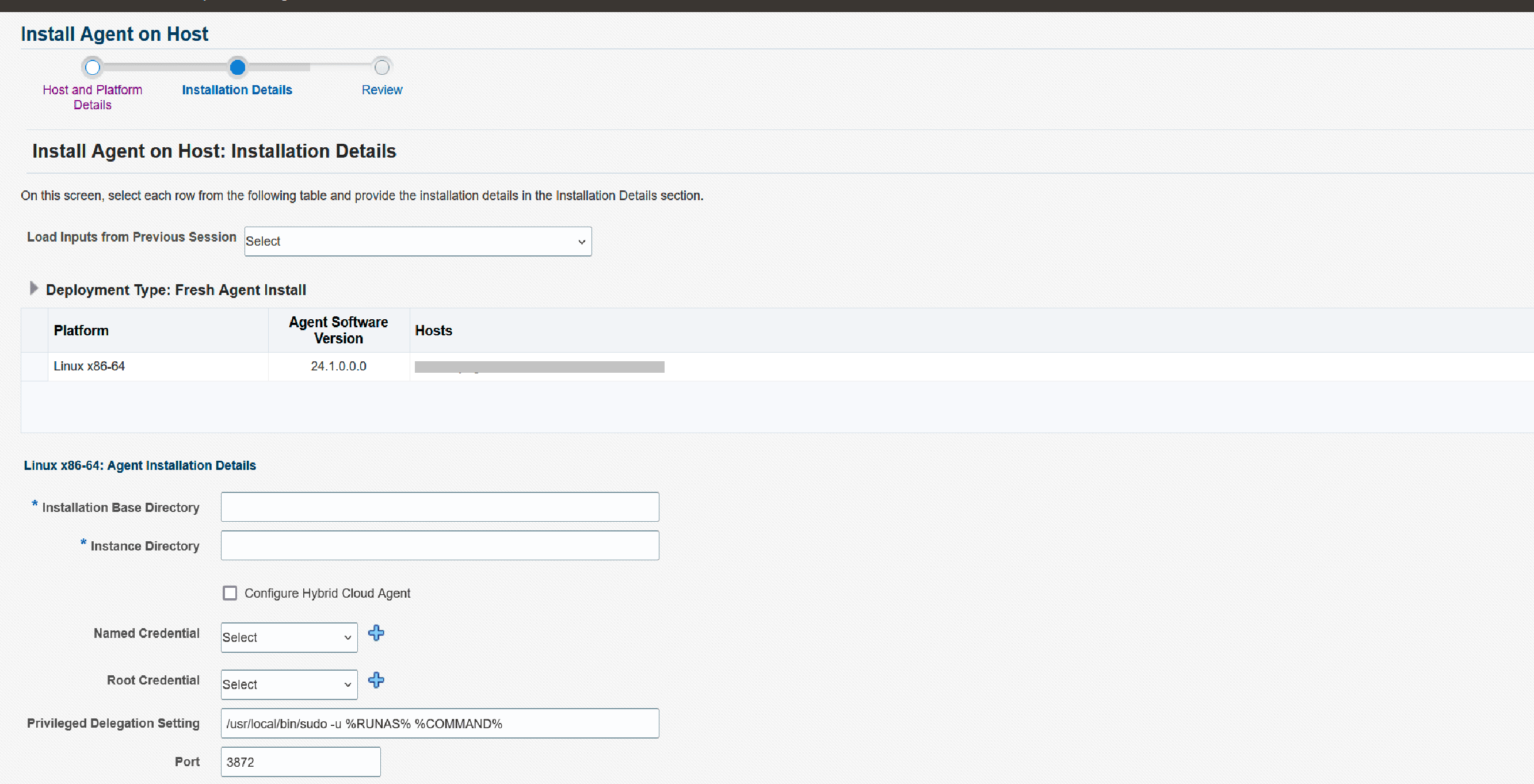 Add host targets Add host targets
