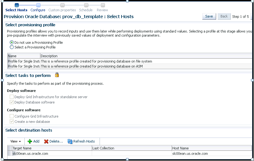 Select Provisioning Profile