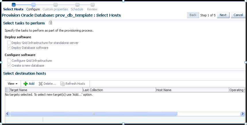 Provision Database