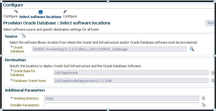 Select Software Locations