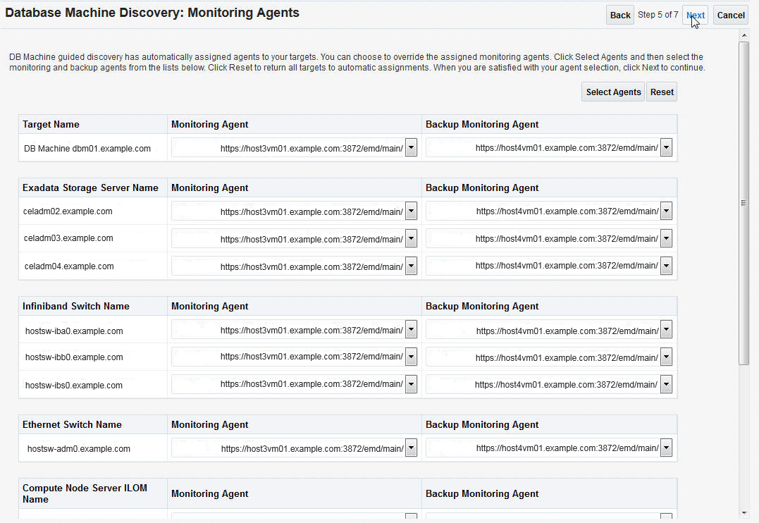 Database Machine Discovery: Monitoring Agents Database Machine Discovery: Monitoring Agents