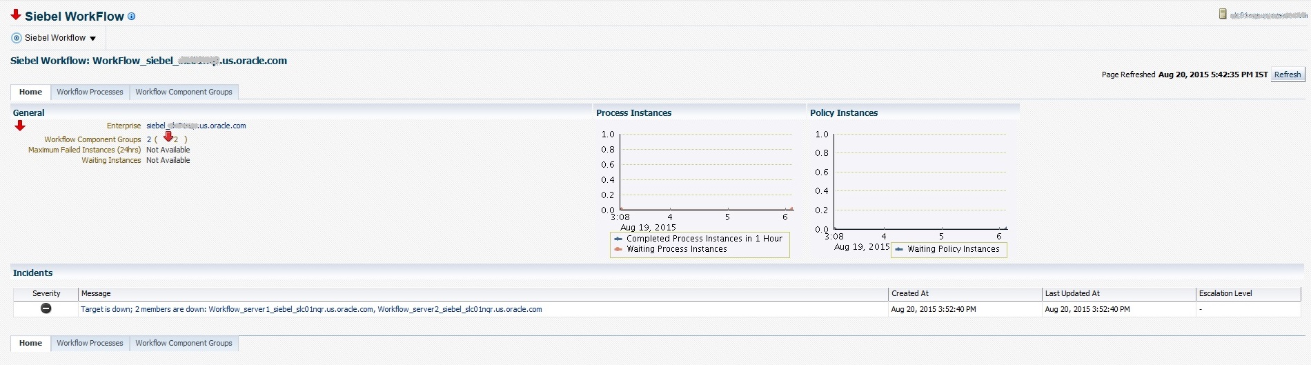 Siebel Workflow Page Siebel Workflow Page