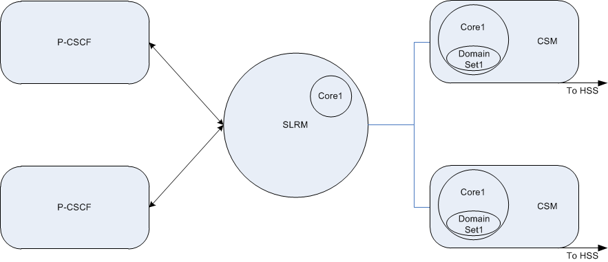 This image depicts the SLRM load balancing to a single core. This image depicts the SLRM load balancing to a single core.