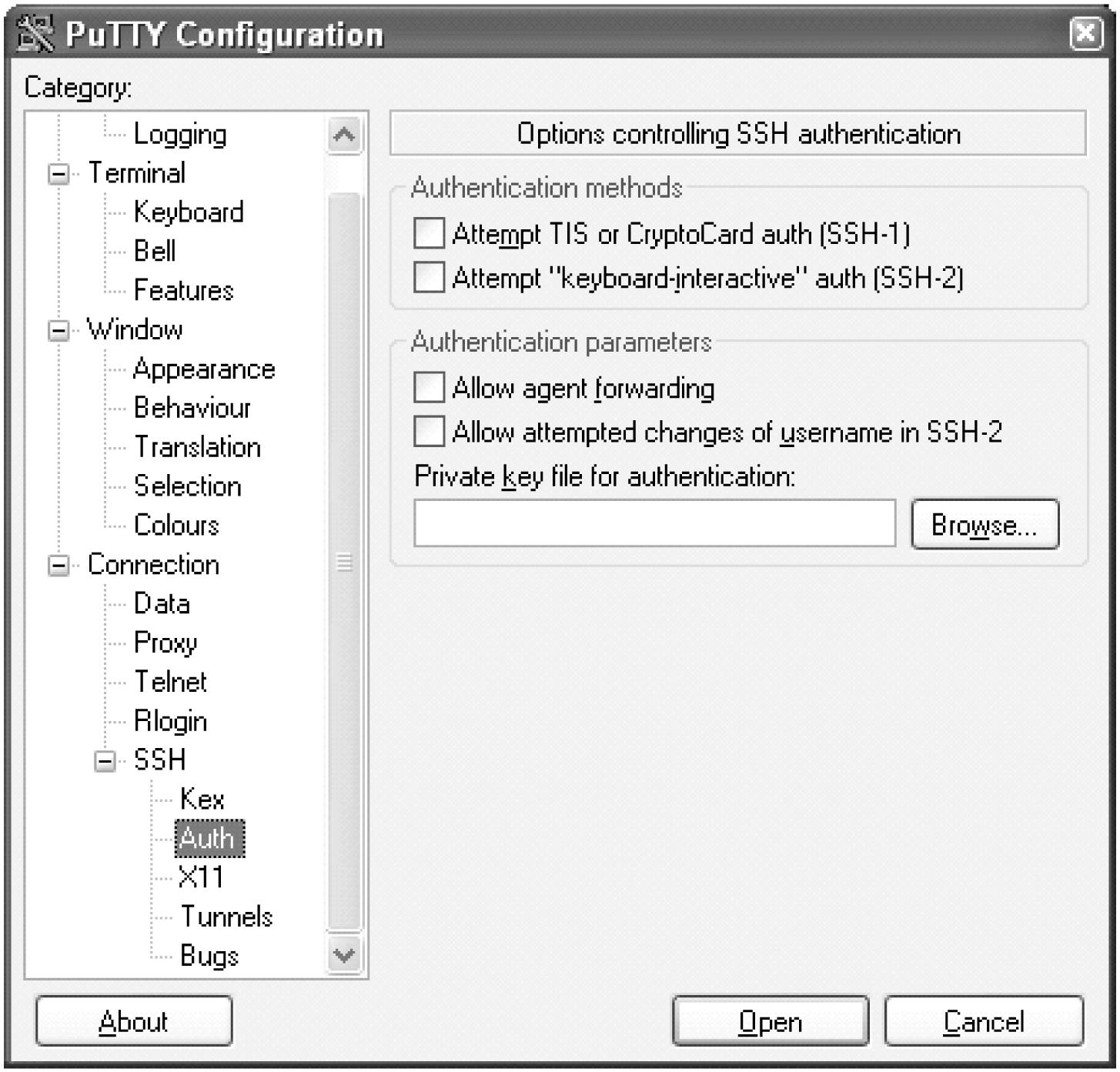 img/t_set_up_secure_telnet_connection_putty_dbadmin_sys_mgt-fig3.jpg