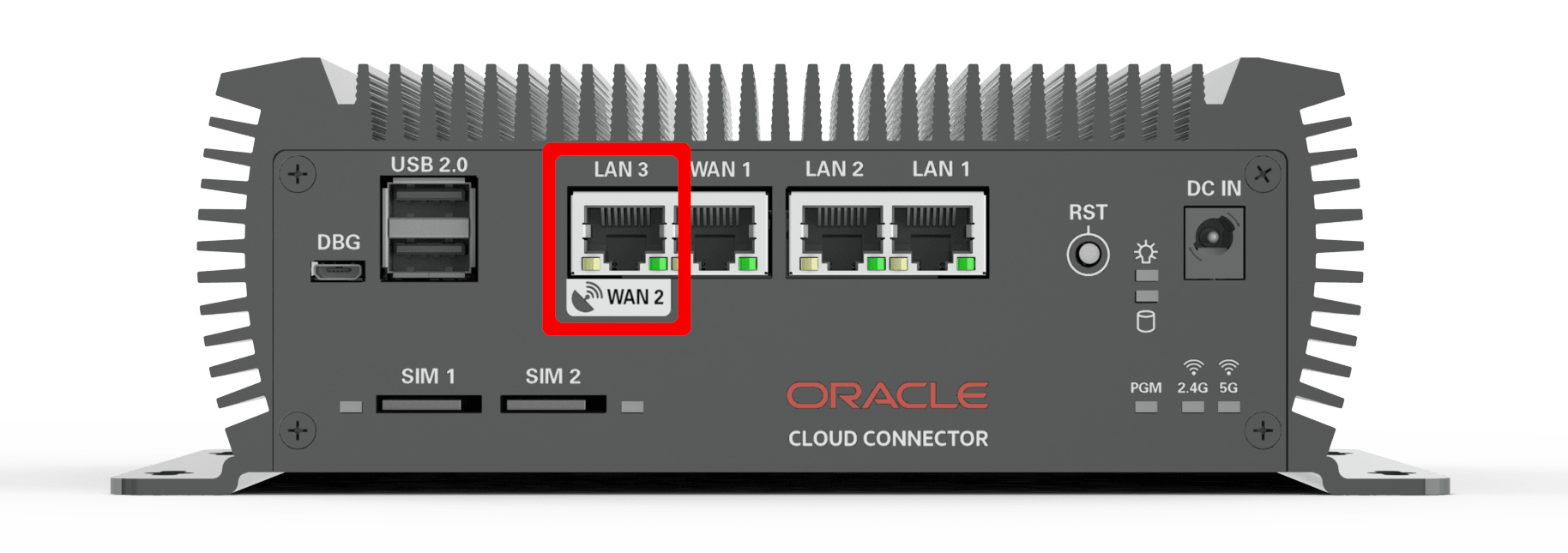 Port for the Starlink Ethernet cable