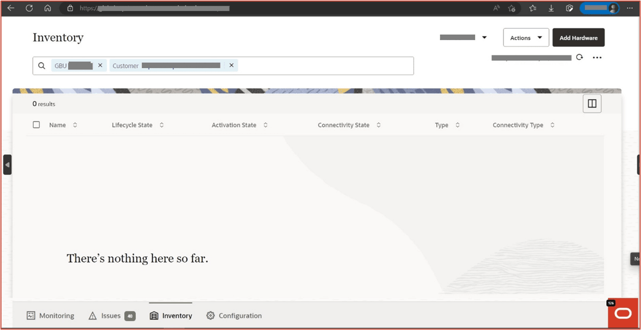 Successful login forwards to the main ECP application