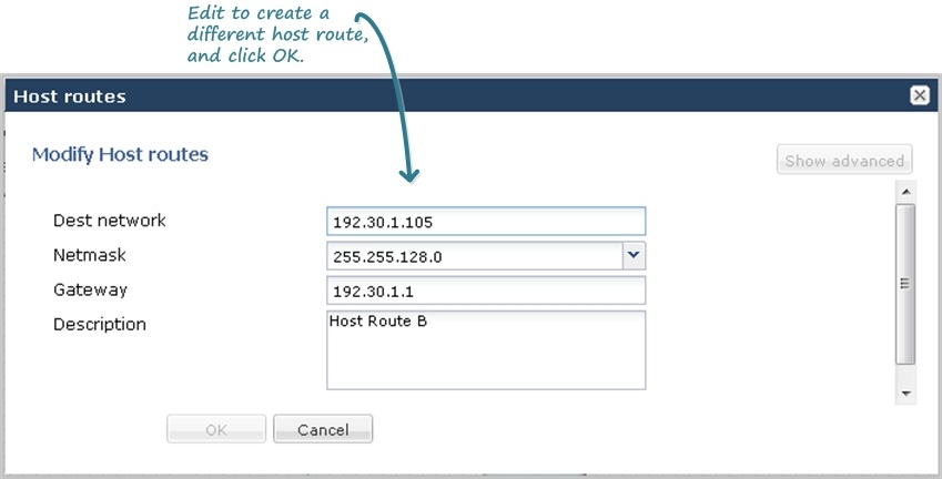 This imnage is a screen capture example of a dialog where you can edit the configuration of the object you copied. This imnage is a screen capture example of a dialog where you can edit the configuration of the object you copied.