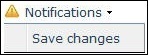 This image is a screen capture of the Notifications menu.