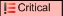 this graphic shows the critical severity icon