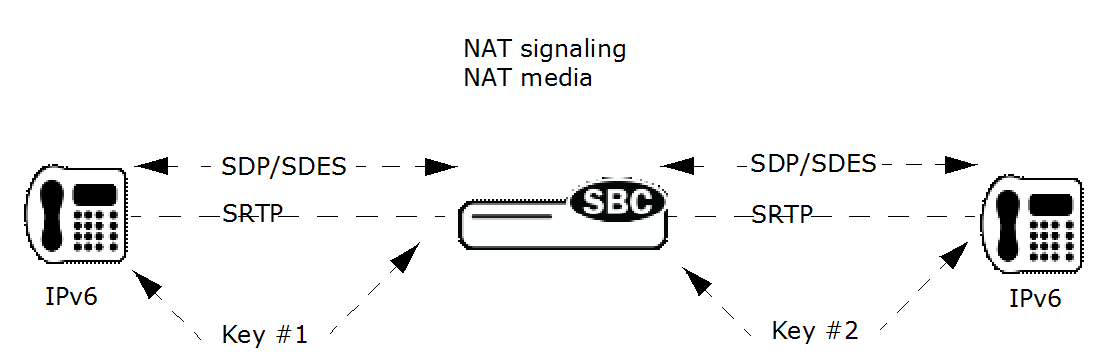 This image shows the SRTP IPv6 endpoints with SRTP IPv6 endpoints. This image shows the SRTP IPv6 endpoints with SRTP IPv6 endpoints.