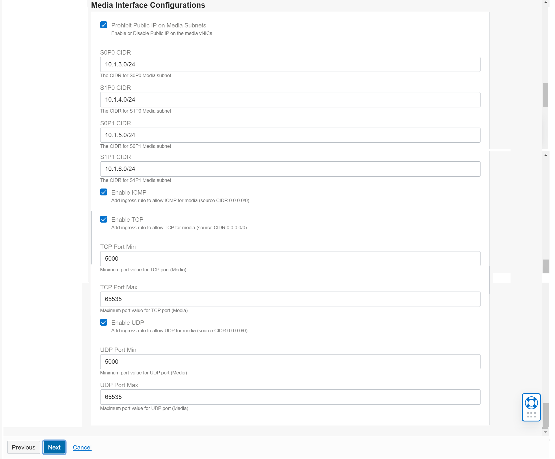 VCNConfigureVariables3
