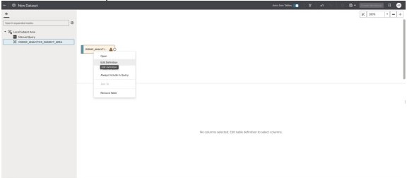 This image is an example screenshot of the New Dataset page.