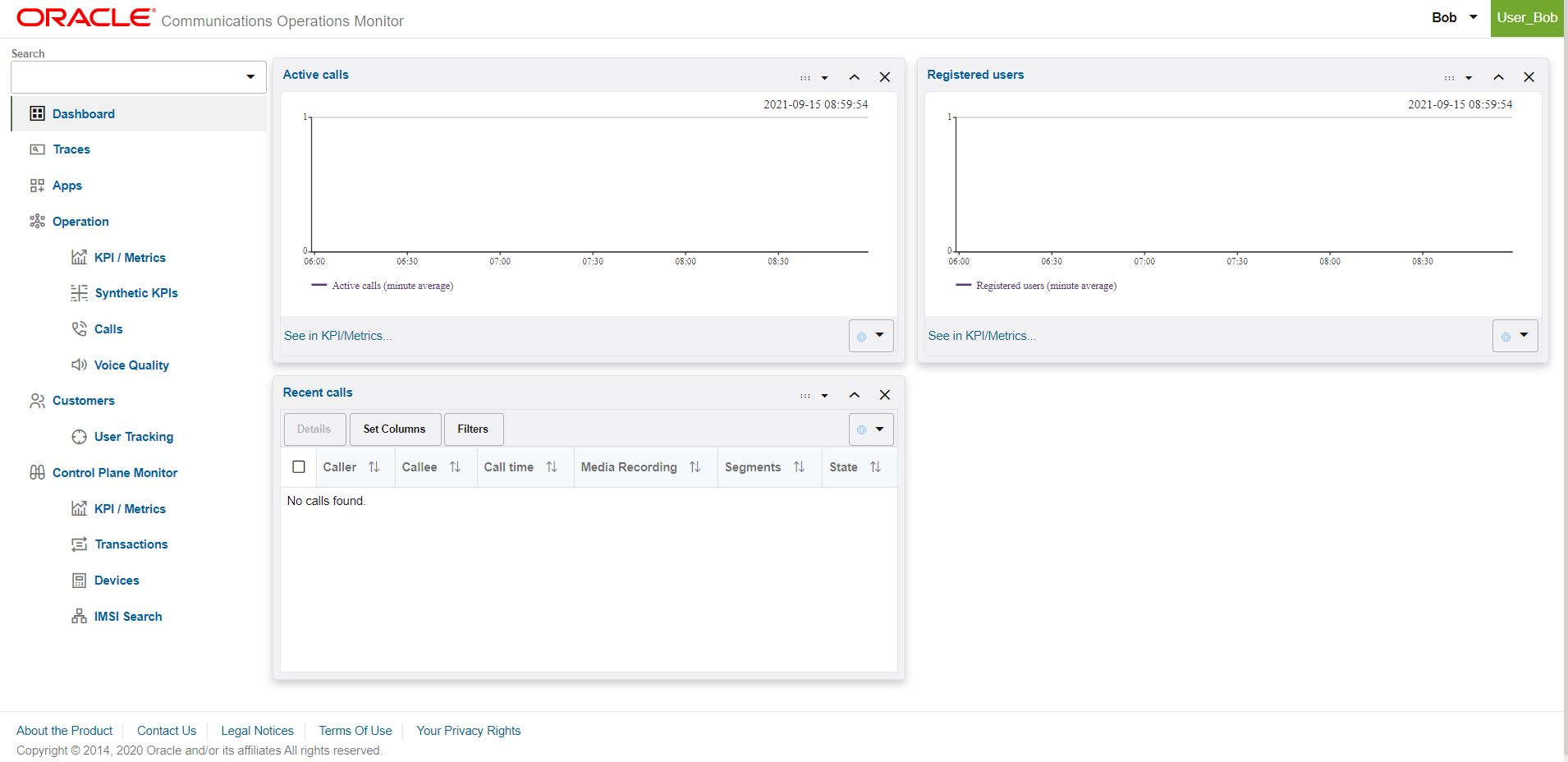 Dashboard page for a non-admin user Dashboard page for a non-admin user