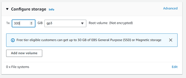 Configure Storage