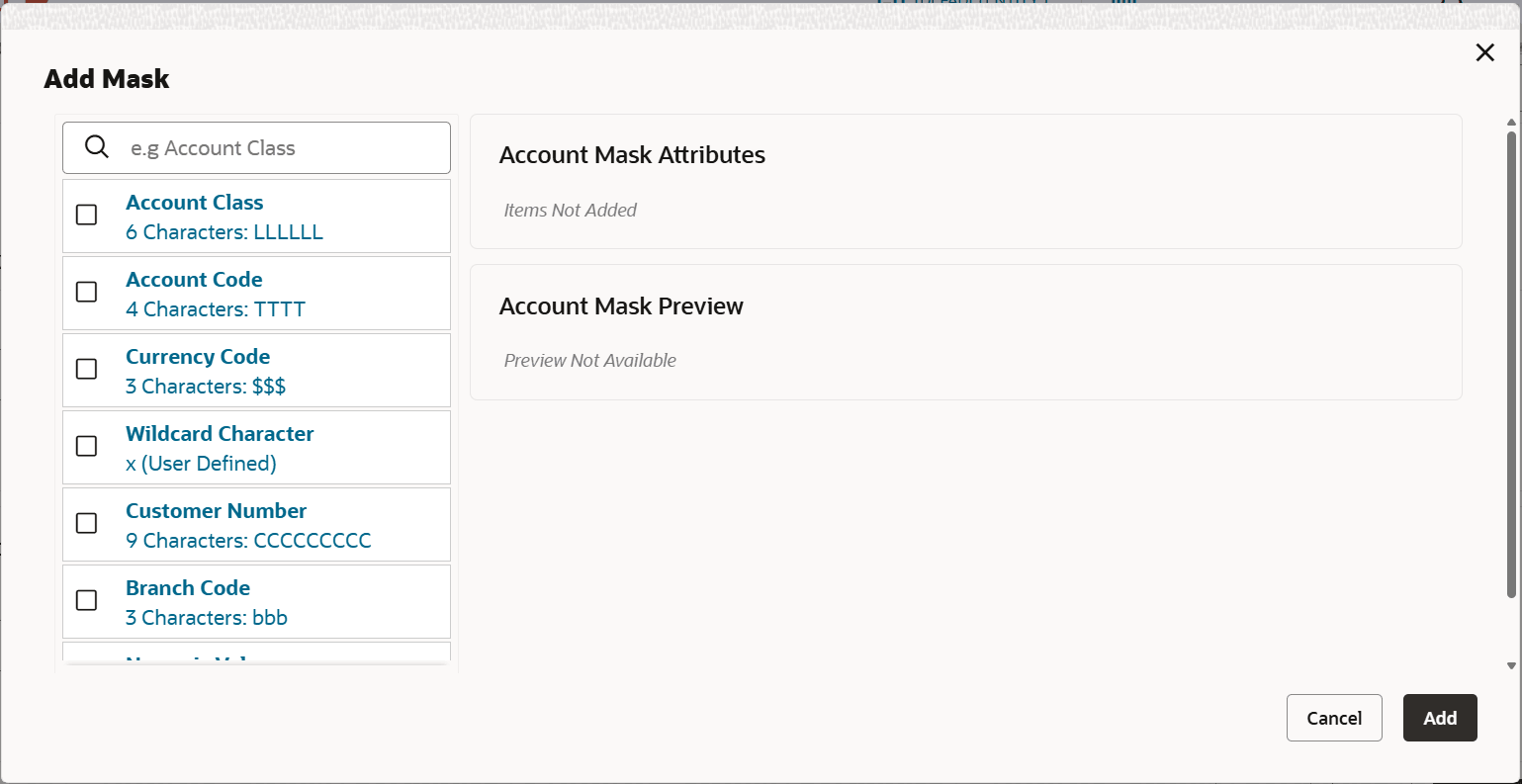 Description of add-mask---configure-bank-parameters.png follows