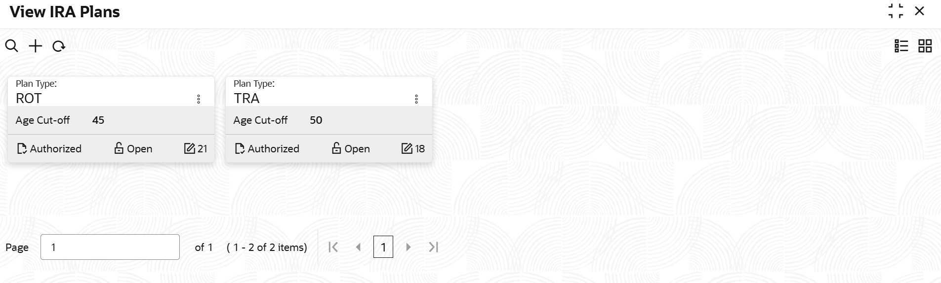Description of view-ira-customer-plan-configuration.jpg follows