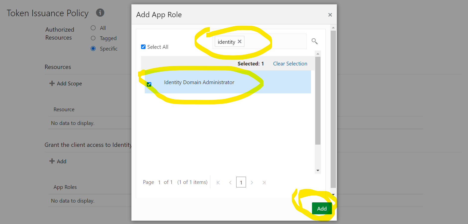 Add App Role