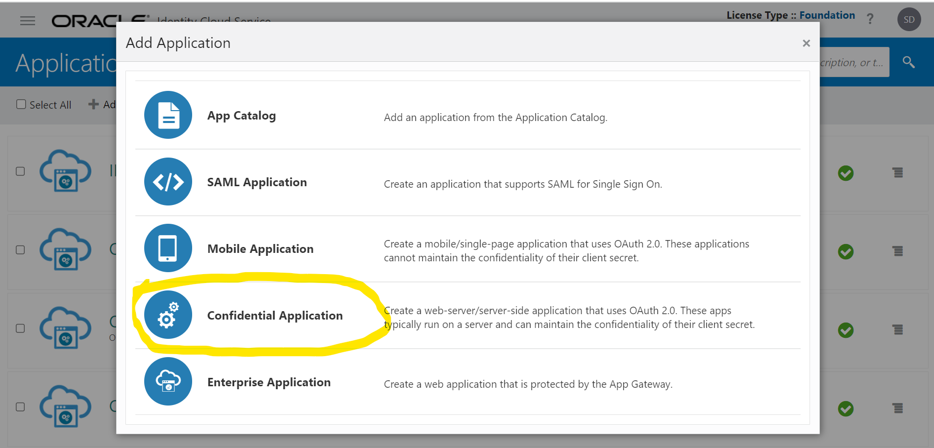 Add Application