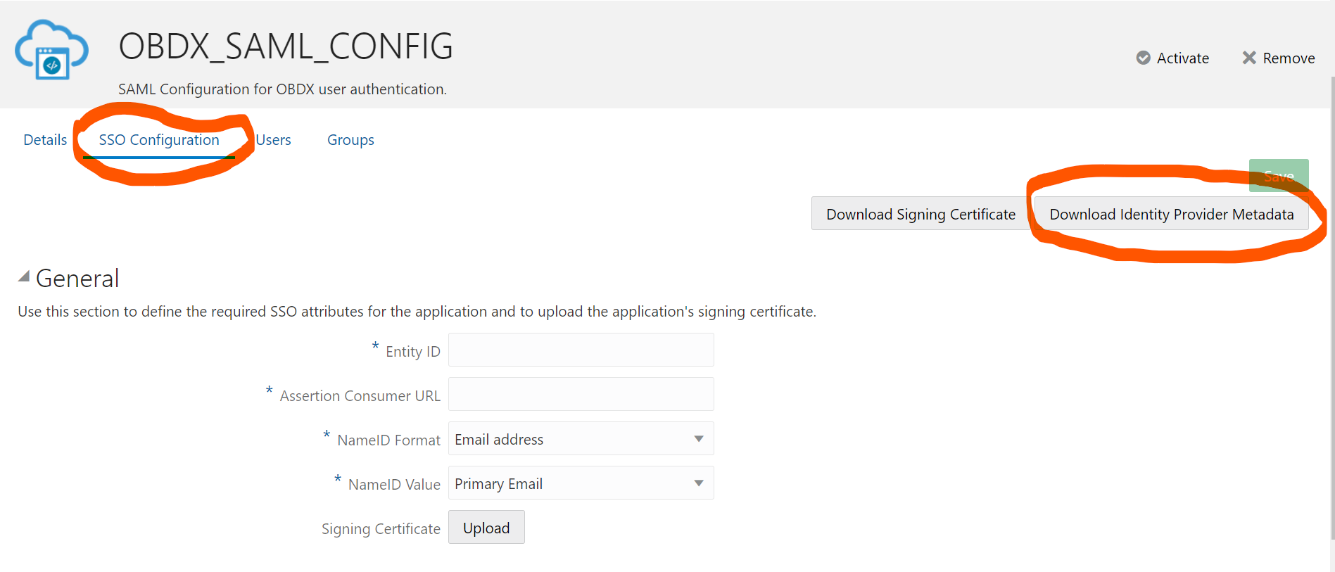 Edit Application