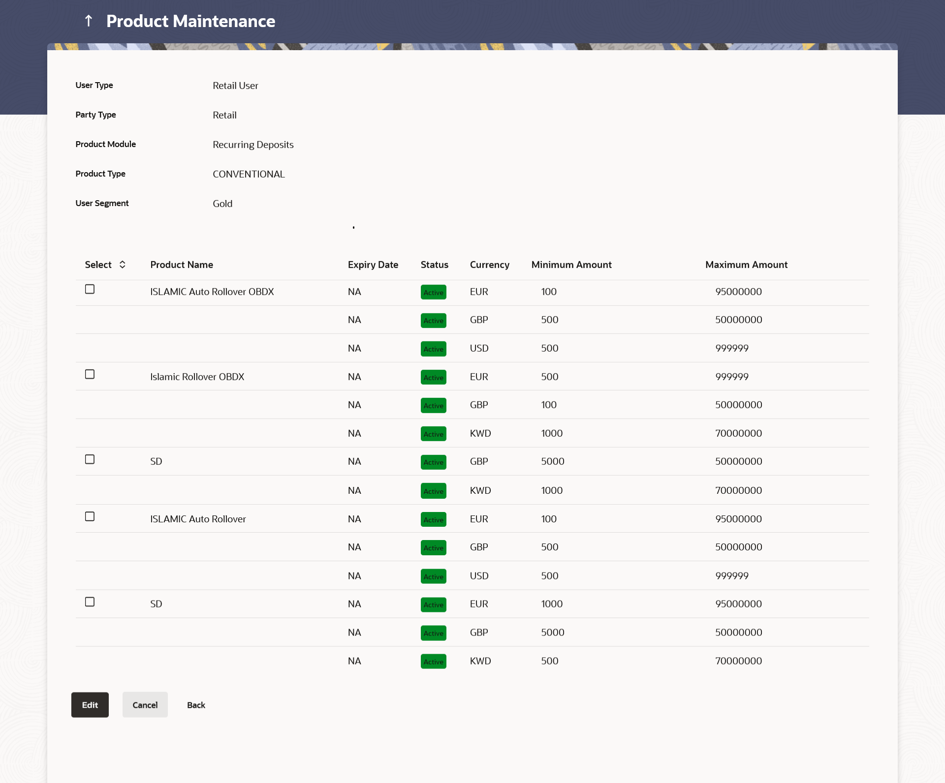 Product Mapping - View Product Mapping - View