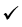 Correct symbol