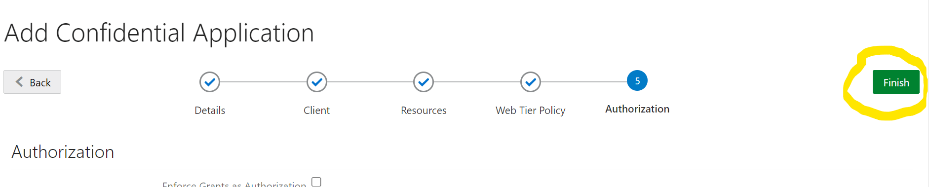 Add Confidential Application