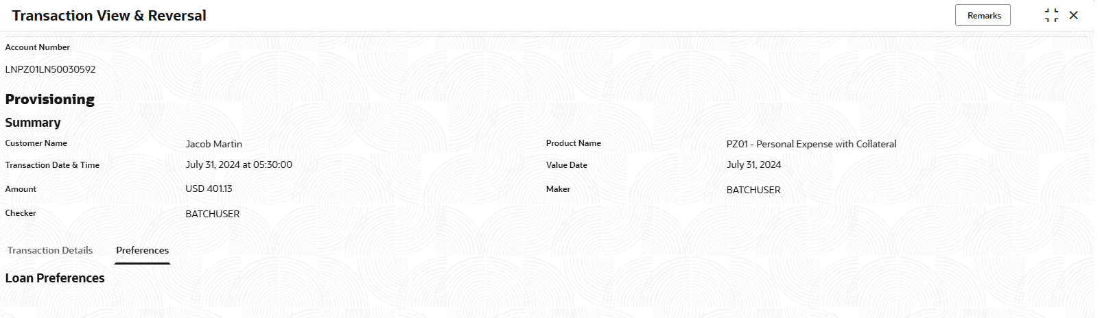Description of transaction-view-and-reversal_preferences.png follows Description of transaction-view-and-reversal_preferences.png follows