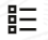 List view icon