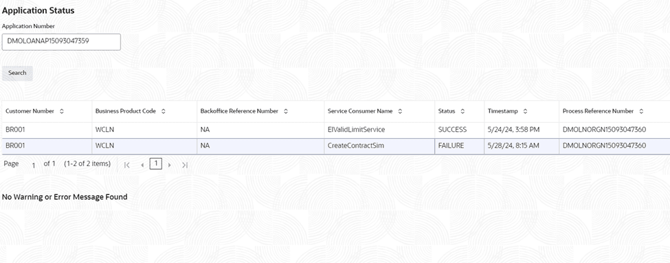 Description of applicationstatus.png follows