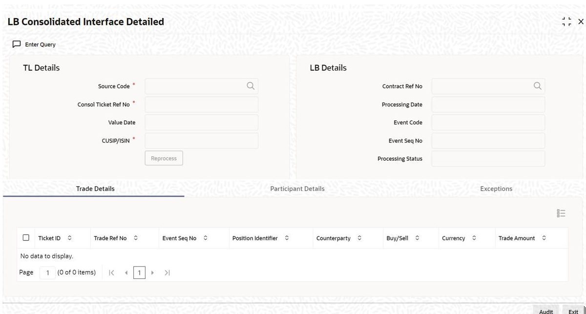 LB Consolidated Interface Detailed