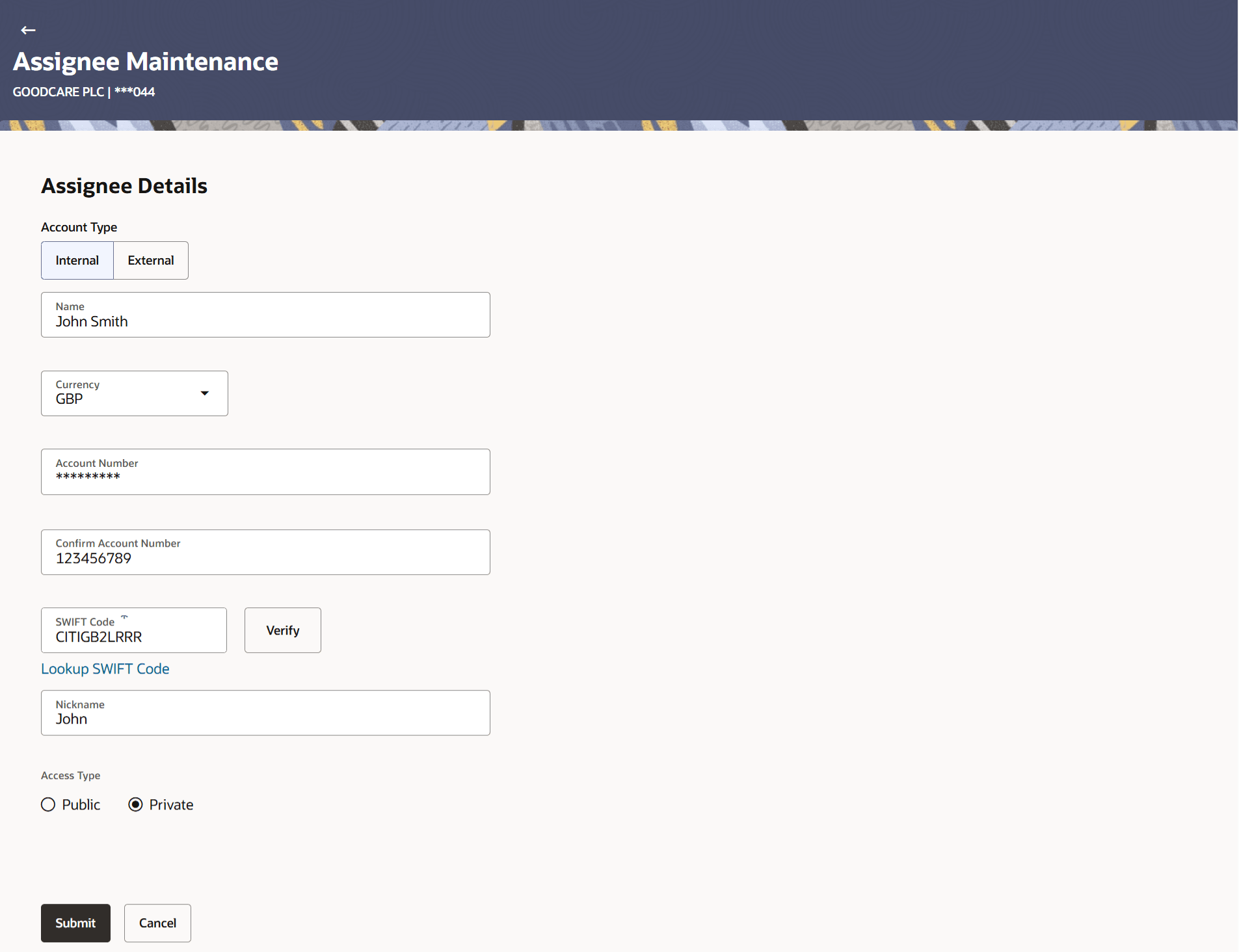 Description of assignee-maintenance-create.png follows