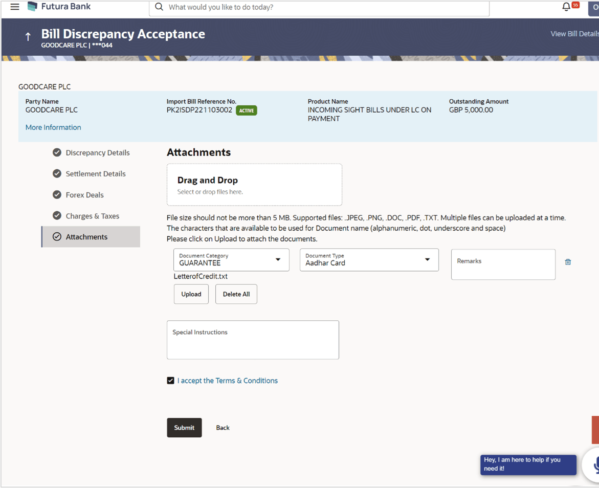 Description of bill-discrepancy-acceptance-attachments.png follows