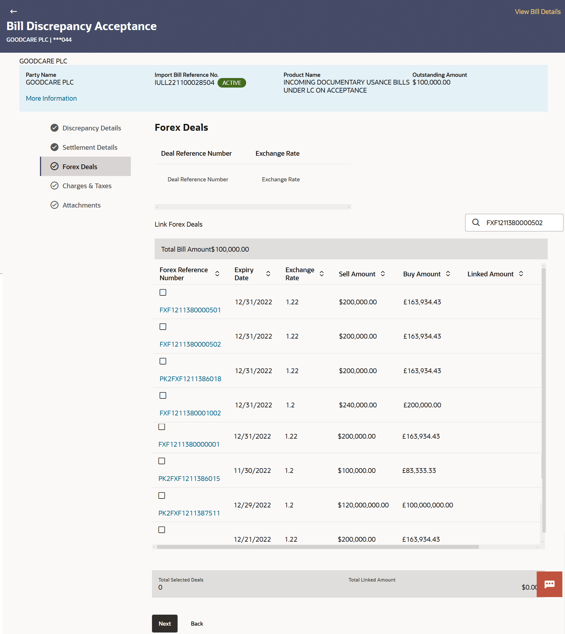 Description of bill-discrepancy-acceptance-forex-deals.png follows