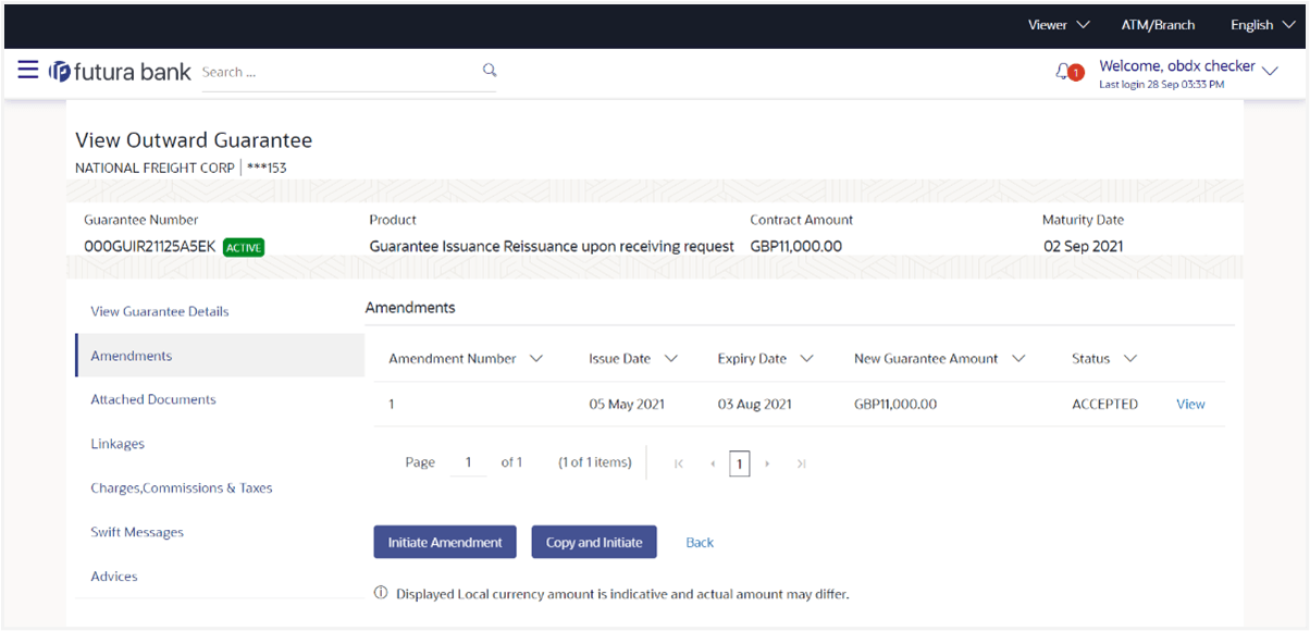 Description of view-outward-bank-guarantee-amendments.png follows