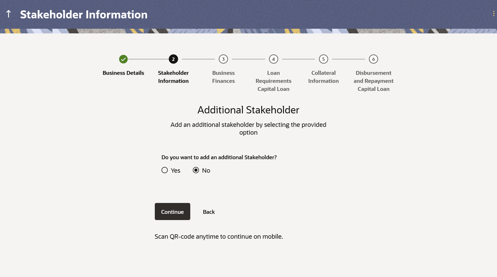 Additional Stakeholder