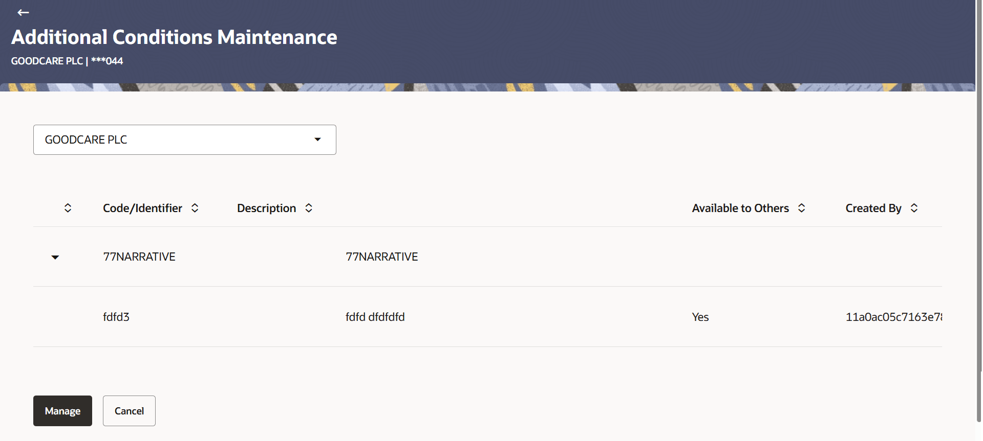 Description of additional-conditions-maintenance-view-details.png follows