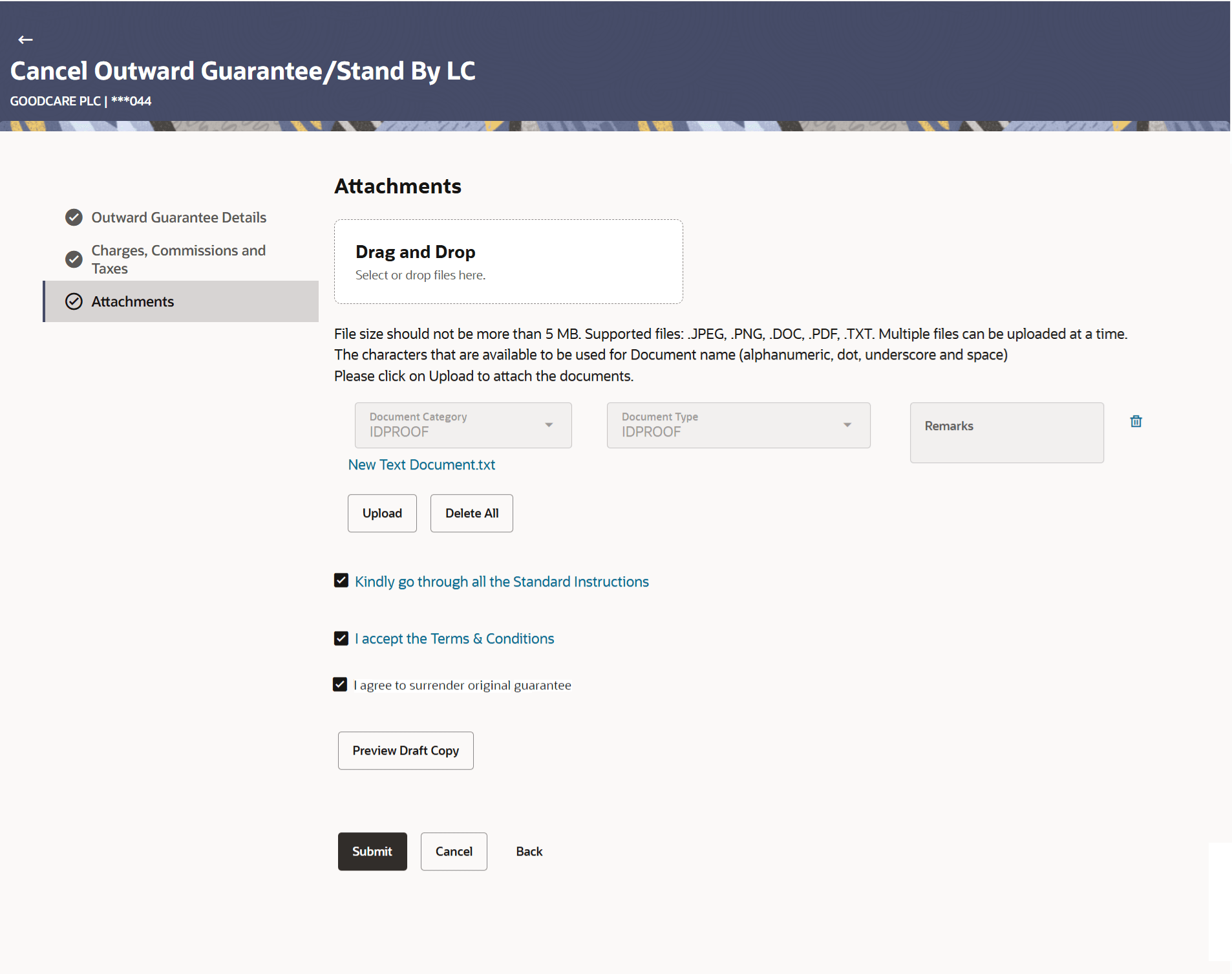 Description of cancel-outward-guarantee-attachments.png follows