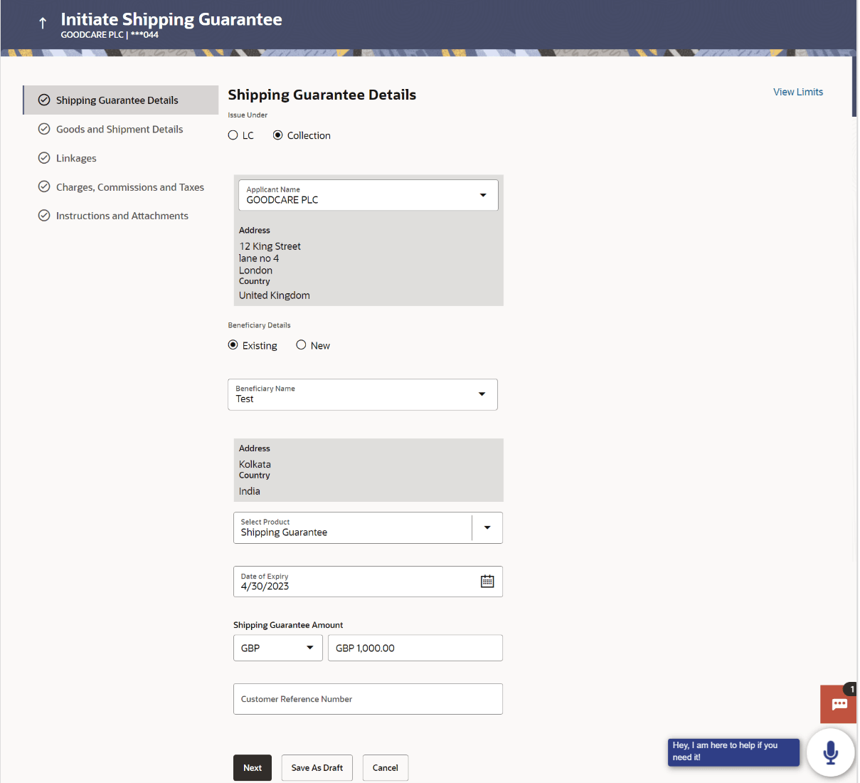 Description of initiate-shipping-guarantee-shipping-guarantee-details.png follows Description of initiate-shipping-guarantee-shipping-guarantee-details.png follows