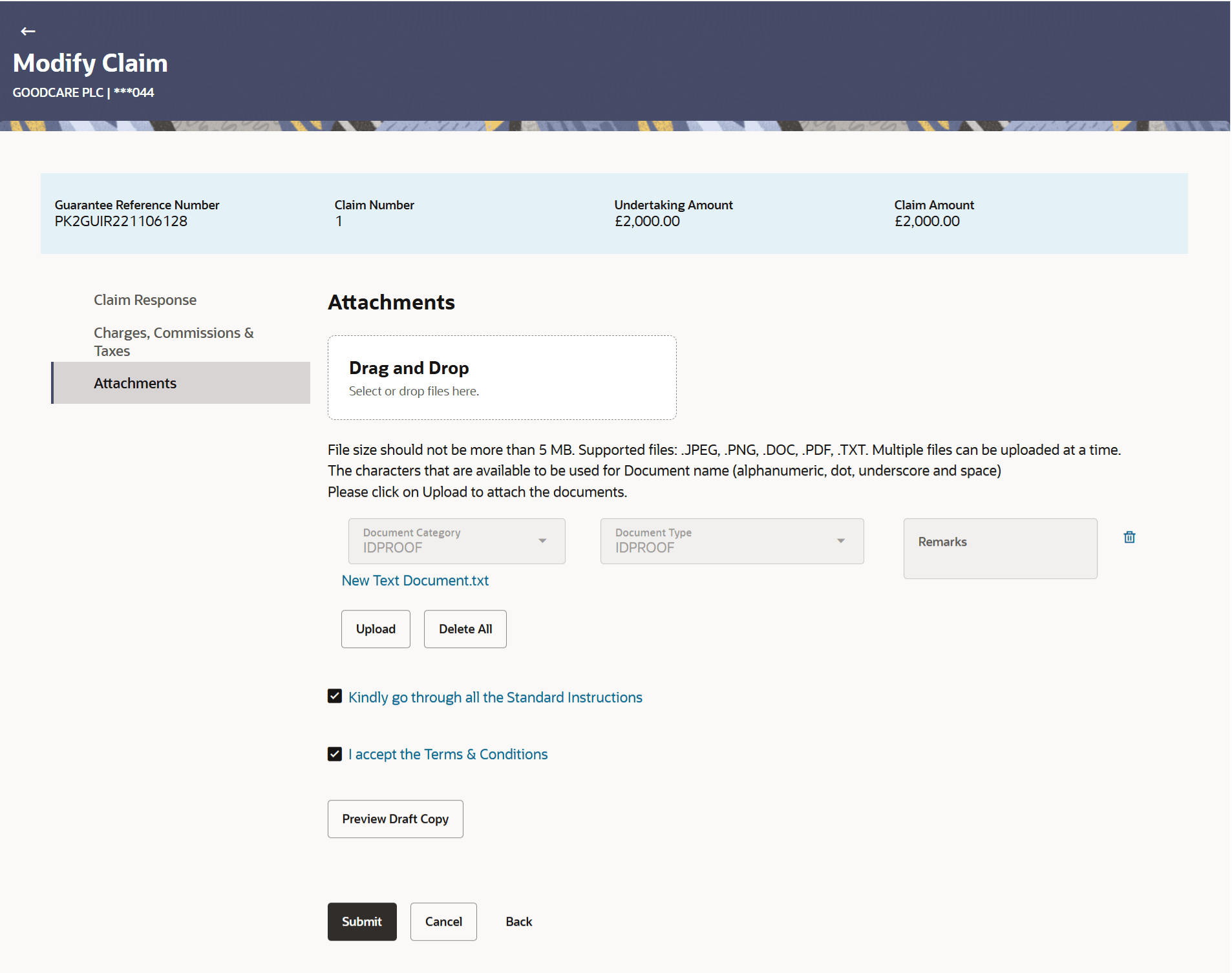 Description of modify-claim-attachments.png follows Description of modify-claim-attachments.png follows